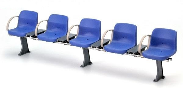 New Station Bench BLM-1510A (Blue), Tomytec, Accessories, 1/12, 4543736261735